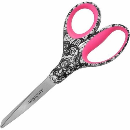 Acme United SCISSORS, 8in, PINK LACE ACM16660